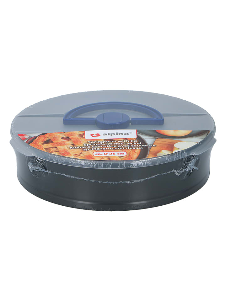 Alpina Tortownica w kolorze czarnym - Ø 26 cm rozmiar: onesize