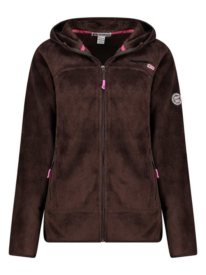 ANAPURNA Kurtka polarowa "Uternel" w kolorze ciemnobrązowym rozmiar: M