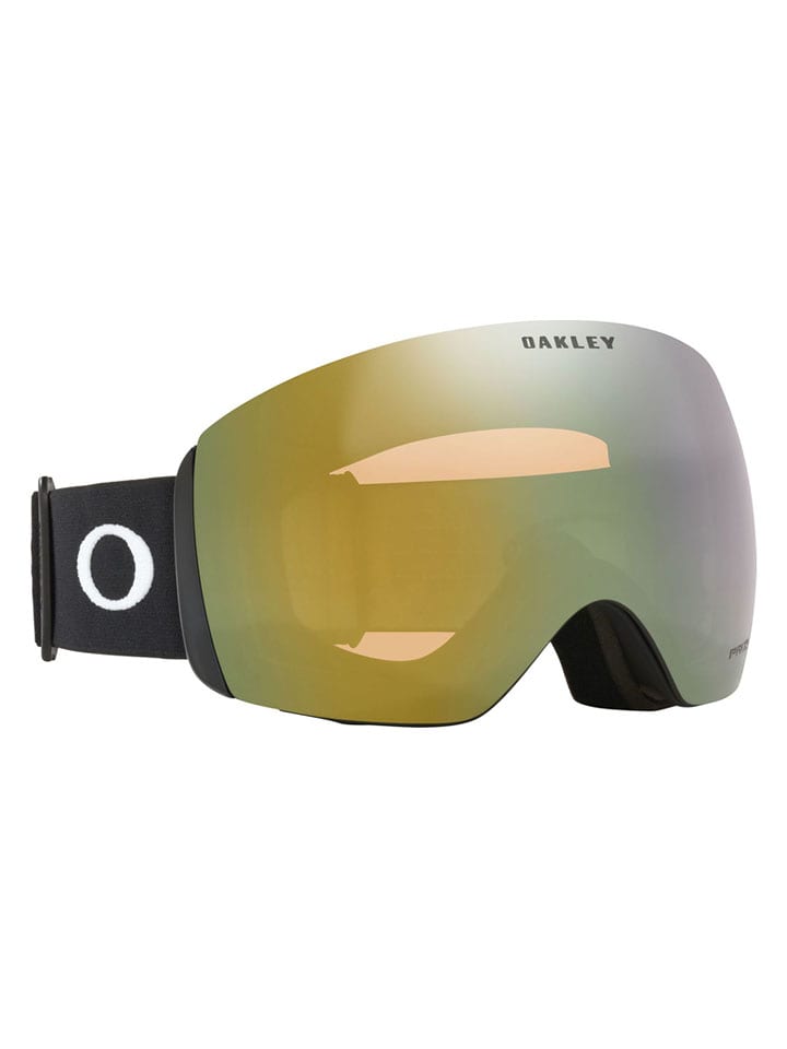 Oakley Gogle narciarskie "Flight Deck" w kolorze czarno-żółtym rozmiar: L