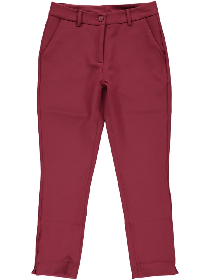 STEFANEL Spodnie w kolorze bordowym rozmiar: 38