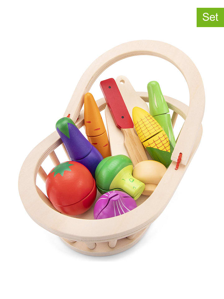 New Classic Toys Koszyk z warzywami i akcesoriami - 2+ rozmiar: onesize