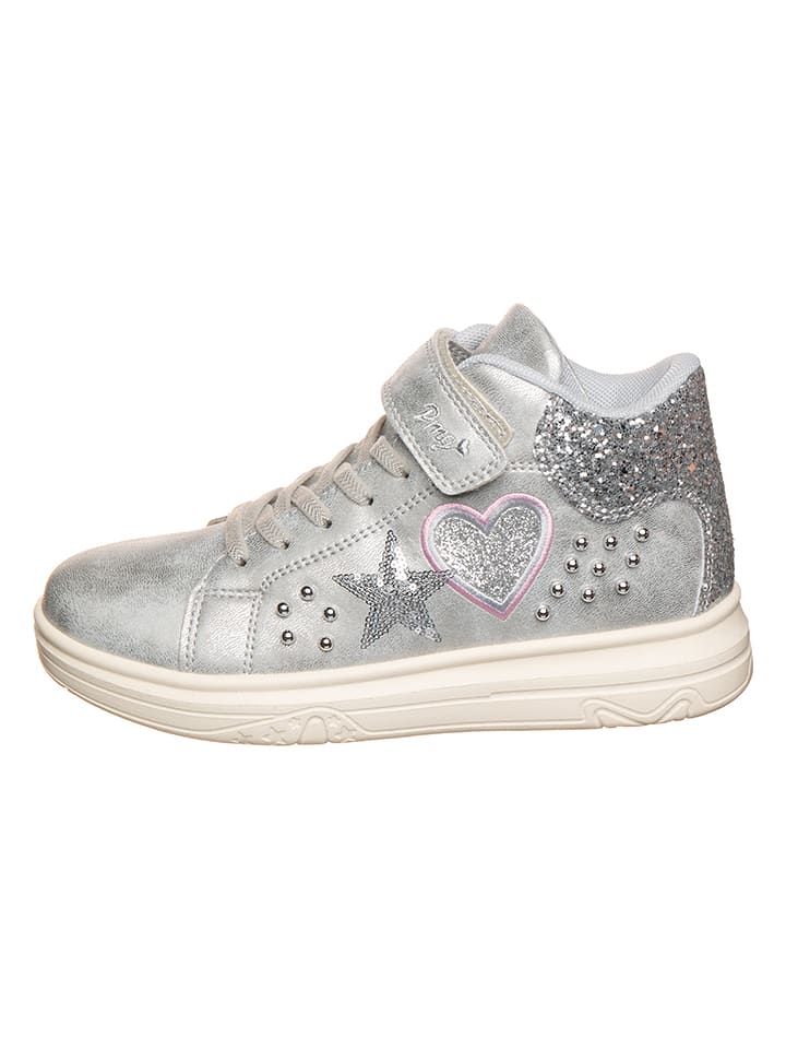 Primigi Sneakersy "Primigi" w kolorze srebrnym rozmiar: 31
