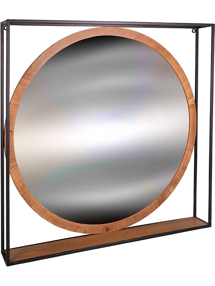 Anticline Lustro w kolorze czarno-brązowym - Ø 60 cm rozmiar: onesize