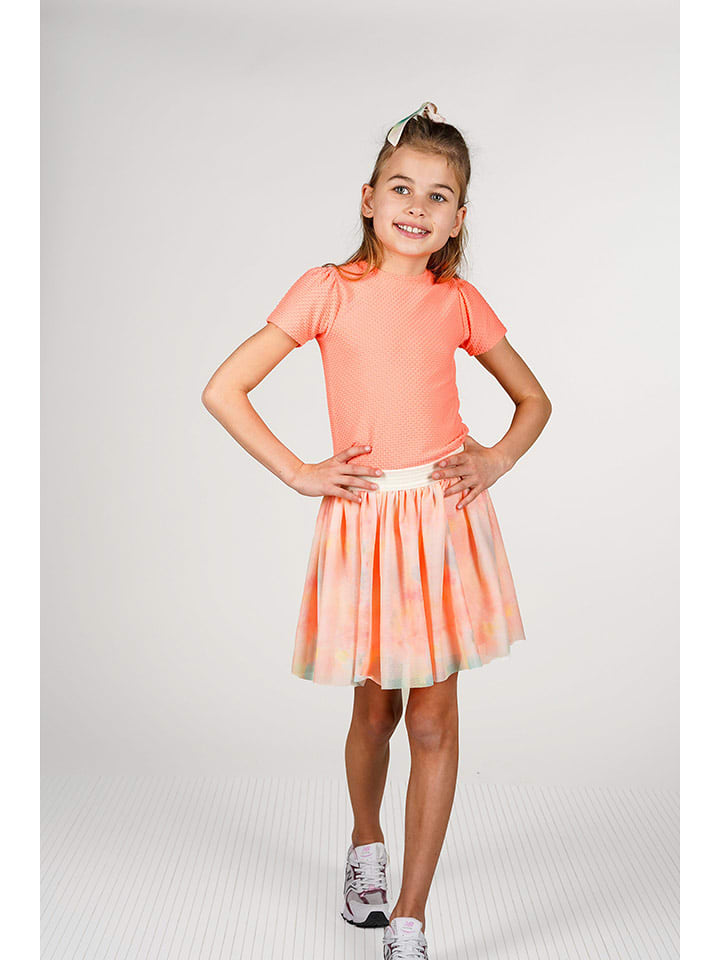 B.Nosy Sukienka "Deanna" w kolorze pomarańczowo-żółtym rozmiar: 146/152