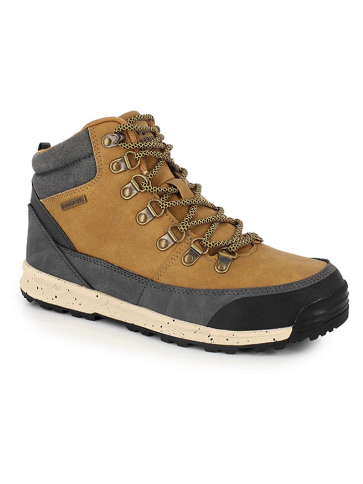 Kimberfeel Botki "Serkan" w kolorze szaro-jasnobrązowym rozmiar: 41