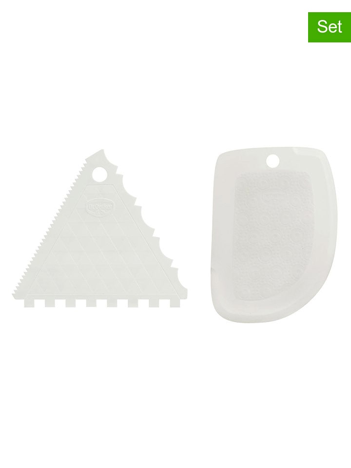 Dr. Oetker 2-częściowy zestaw w kolorze białym rozmiar: onesize