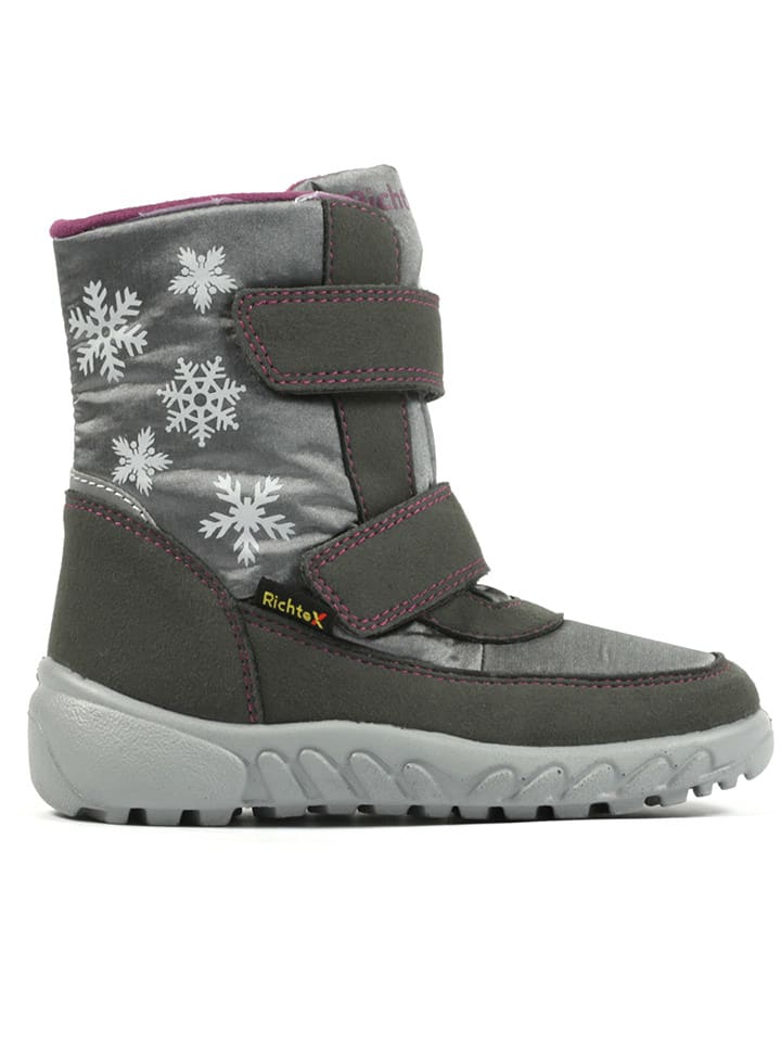Richter Shoes Kozaki zimowe "Husky" w kolorze szarym rozmiar: 33