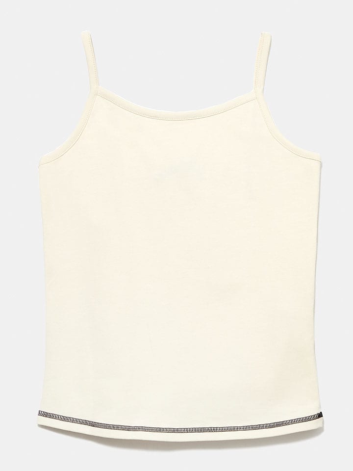 Sisley Top w kolorze kremowym rozmiar: 122