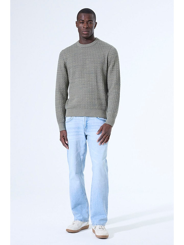 Garcia Sweter w kolorze khaki rozmiar: L