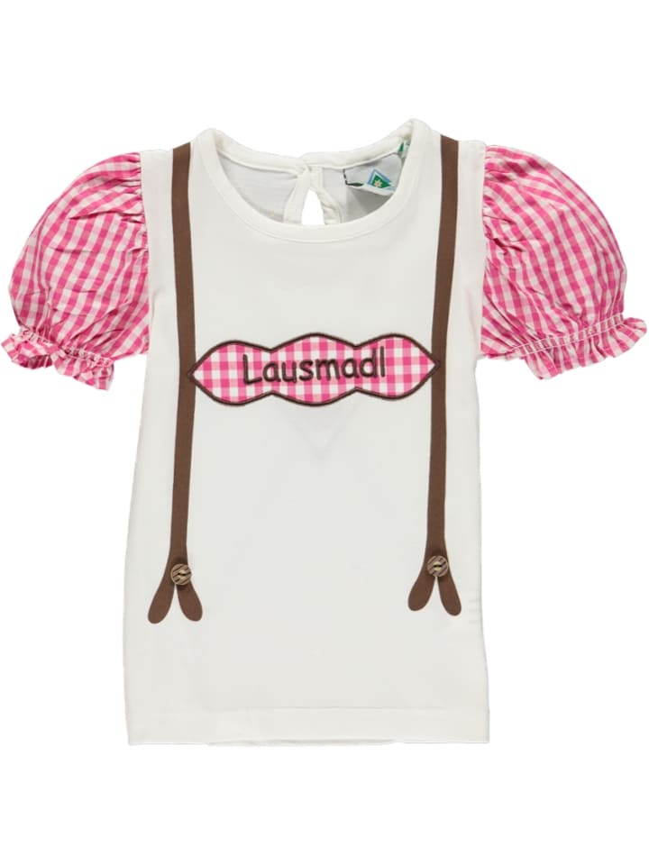 Isartrachten Koszulka w kolorze białym rozmiar: 104