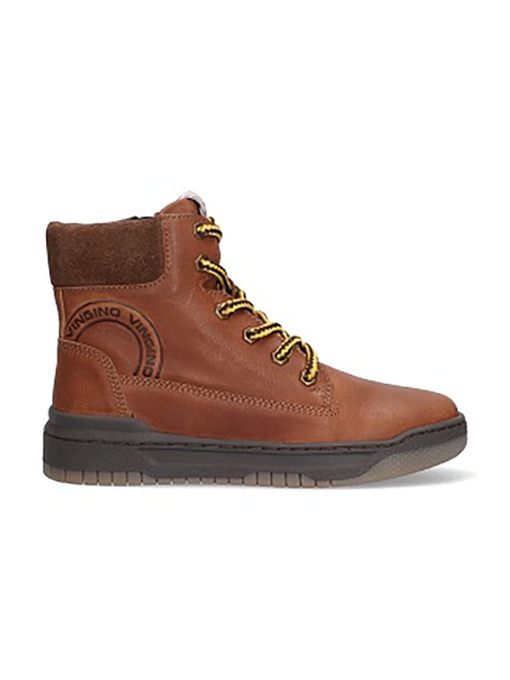 Vingino Botki w kolorze jasnobrązowym rozmiar: 35