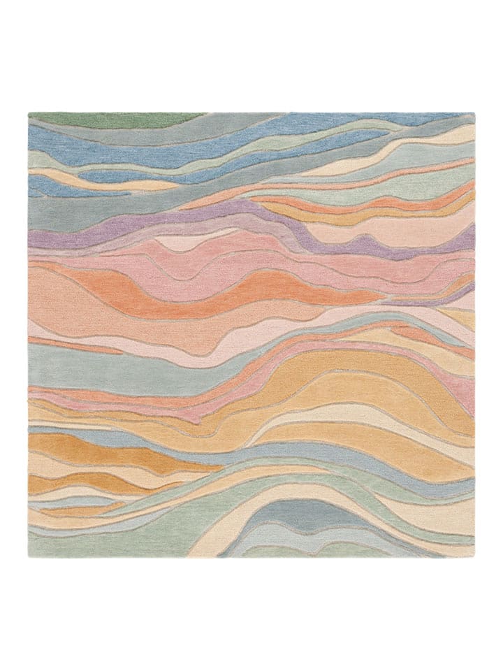 Safavieh Wełniany dywan "Rodeo Drive" ze wzorem rozmiar: 183x183 cm