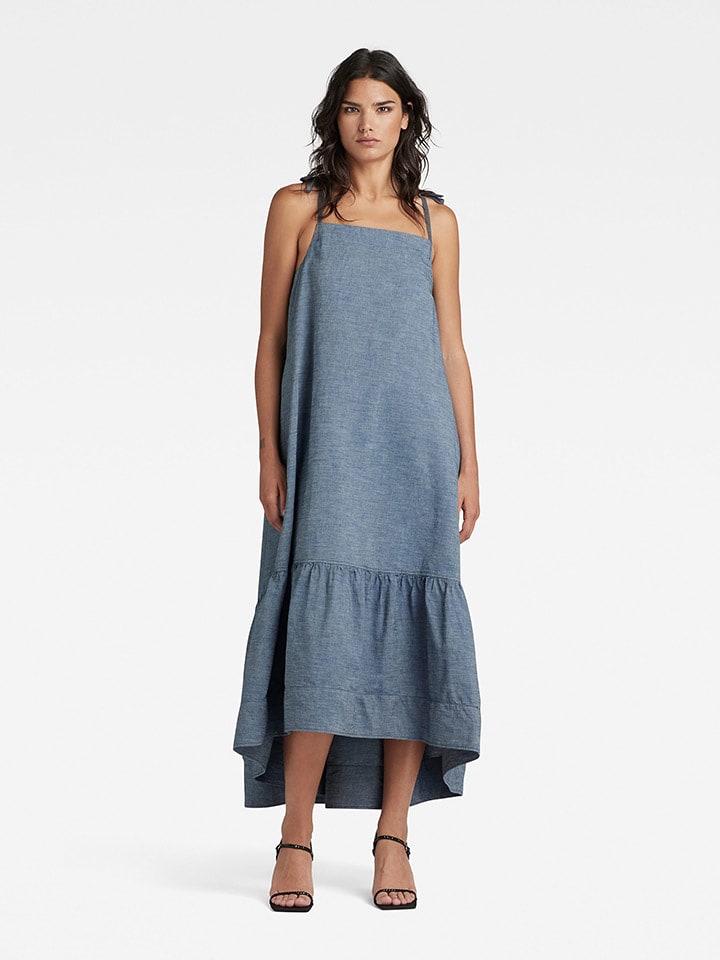 G-Star Sukienka w kolorze niebieskim rozmiar: L