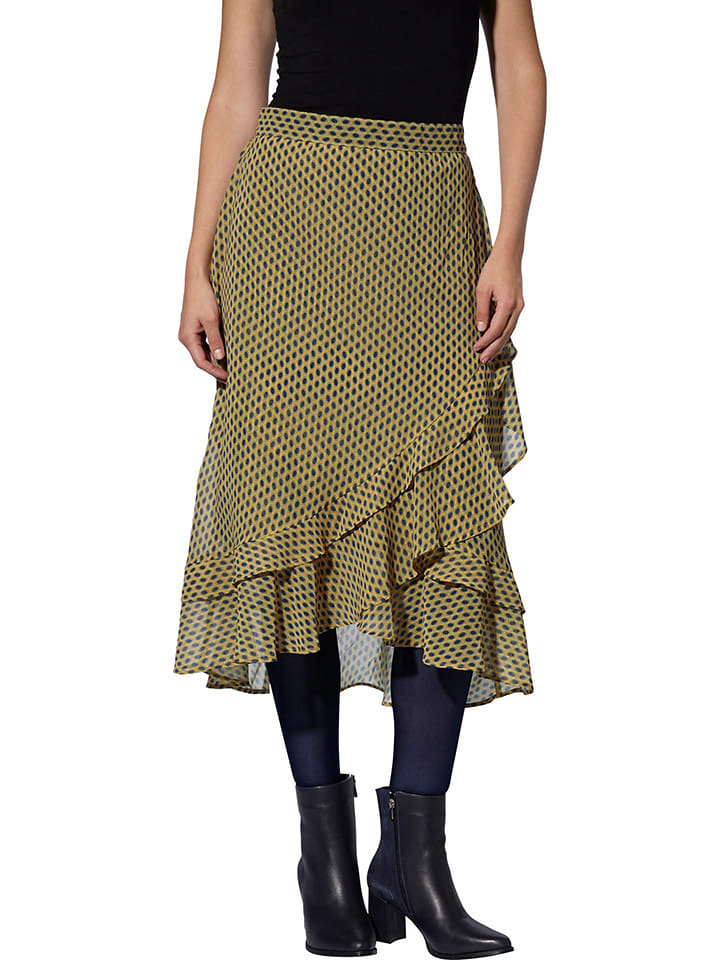 Heine Spódnica w kolorze khaki rozmiar: 38