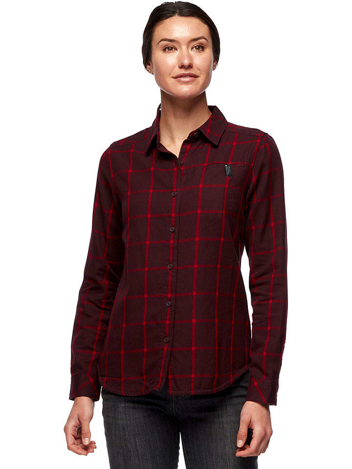Black Diamond Koszula flanelowa "Serenity" w kolorze bordowym rozmiar: S