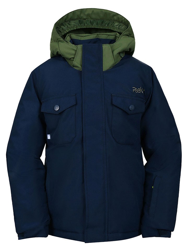 Peek U Kurtka narciarska "Branton" w kolorze granatowym rozmiar: 104