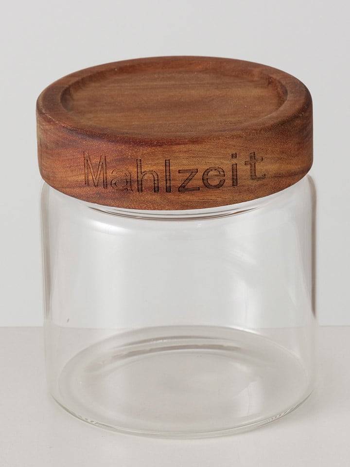 Boltze Pojemnik w kolorze brązowym - wys. 11 x Ø 9,5 cm rozmiar: onesize