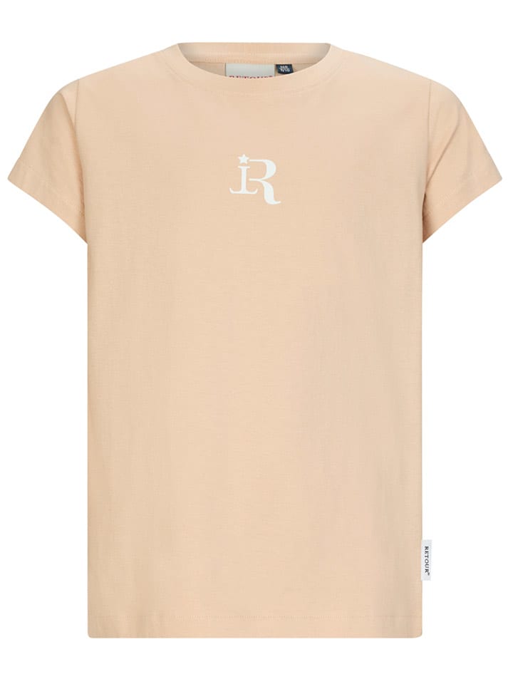 Retour Koszulka "Calais" w kolorze beżowym rozmiar: 158/164