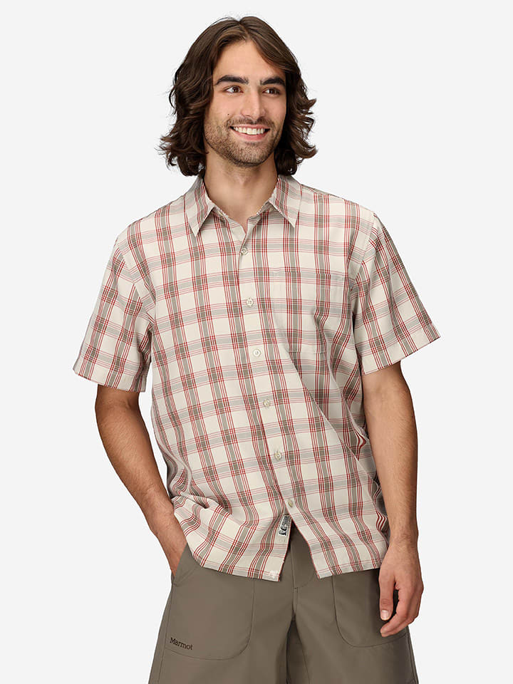 Marmot Koszula "Eldridge" - Regular fit - w kolorze beżowym rozmiar: L