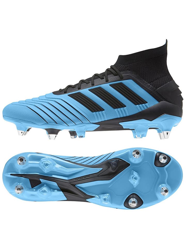 adidas Korki "Predator 19.1 SG" w kolorze niebiesko-czarnym rozmiar: 42