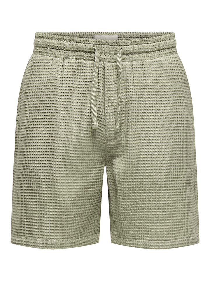 ONLY & SONS Szorty w kolorze beżowym rozmiar: M