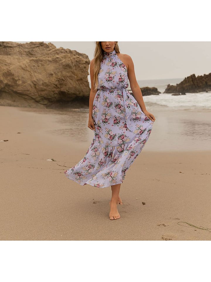 LA Angels Sukienka w kolorze lawendowym rozmiar: XL