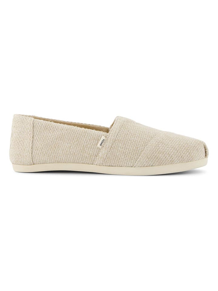 TOMS Espadryle w kolorze beżowym rozmiar: 35,5