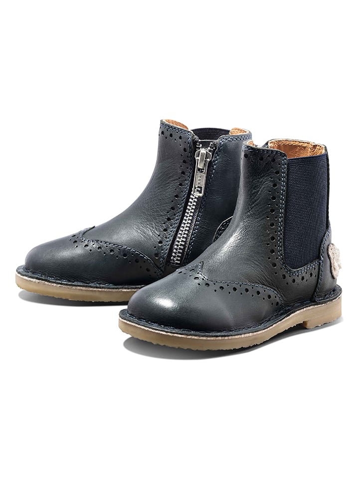 Steiff Botki w kolorze ciemnozielonym rozmiar: 27