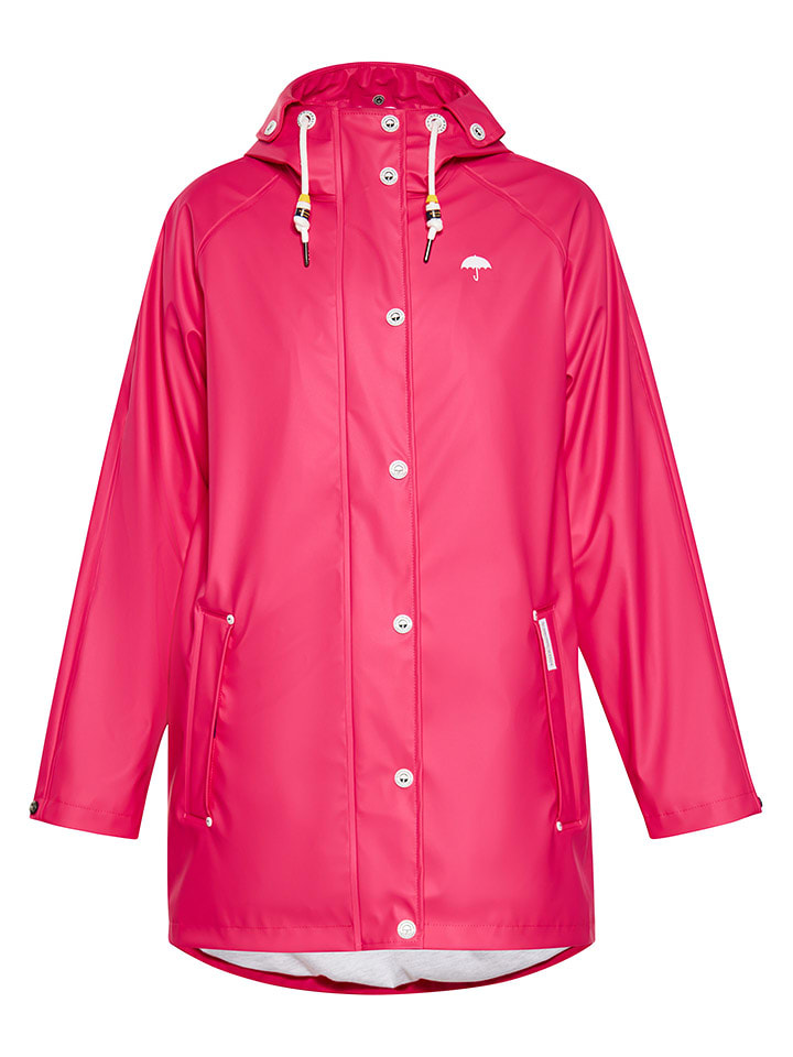 Schmuddelwedda Płaszcz przeciwdeszczowy w kolorze różowym rozmiar: XL/XXL