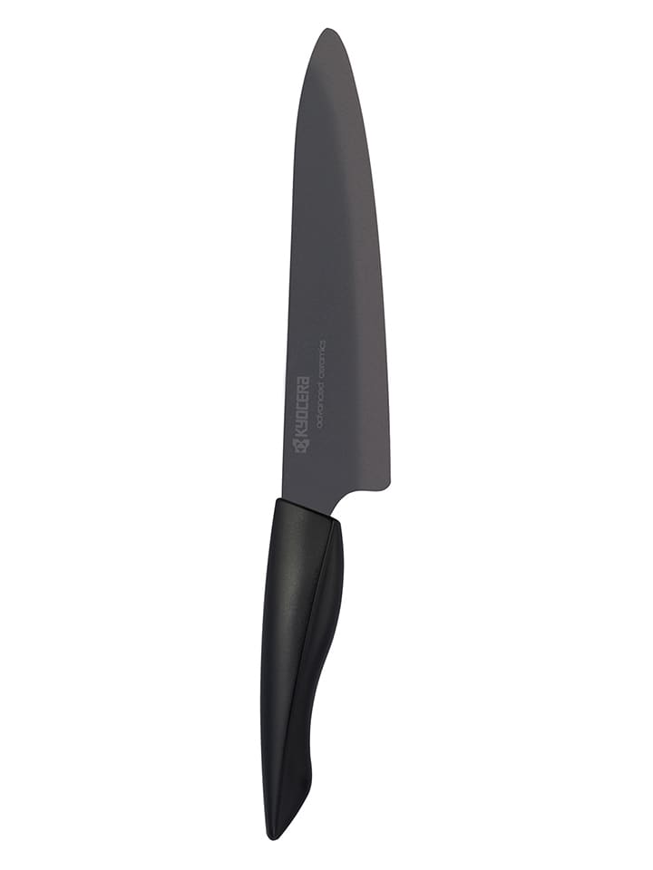 Kyocera Nóż szefa kuchni "Shin" w kolorze czarnym - dł. 31,8 cm rozmiar: onesize