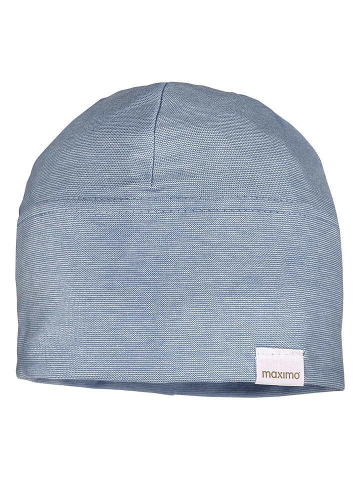 MaxiMo Czapka beanie w kolorze błękitnym rozmiar: 43 cm