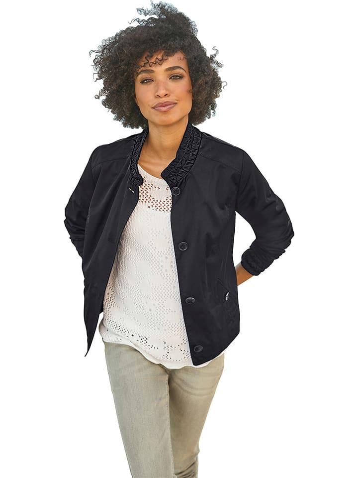 Heine Kurtka przejściowa w kolorze czarnym rozmiar: 38