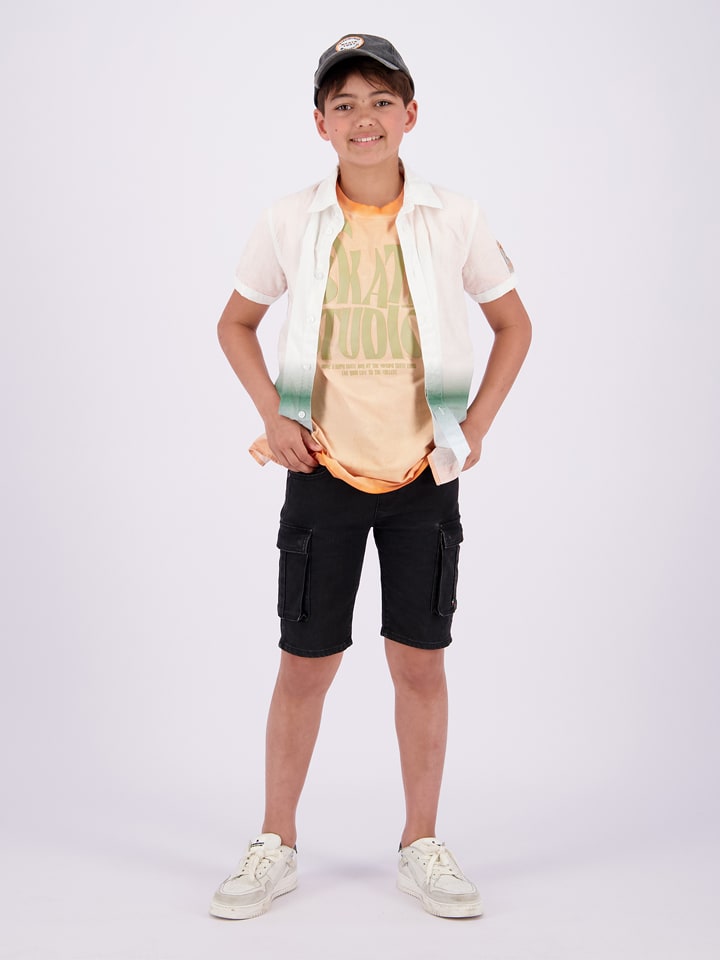 Vingino Szorty dżinsowe w kolorze czarnym rozmiar: 164