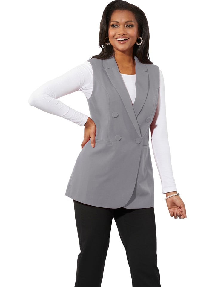 WITT WEIDEN Kamizelka w kolorze szarym rozmiar: 48