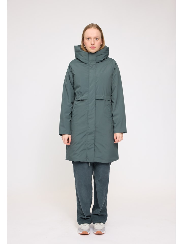 MAZINE Płaszcz zimowy w kolorze zielonym rozmiar: M