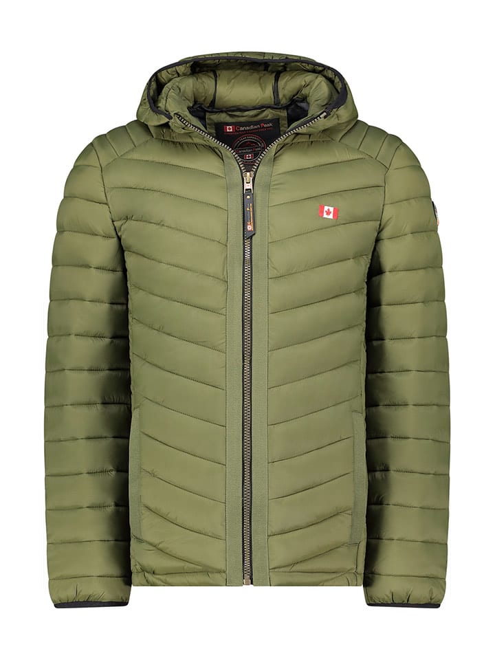 Canadian Peak Kurtka pikowana "Carliteak" w kolorze zielonym rozmiar: XXL