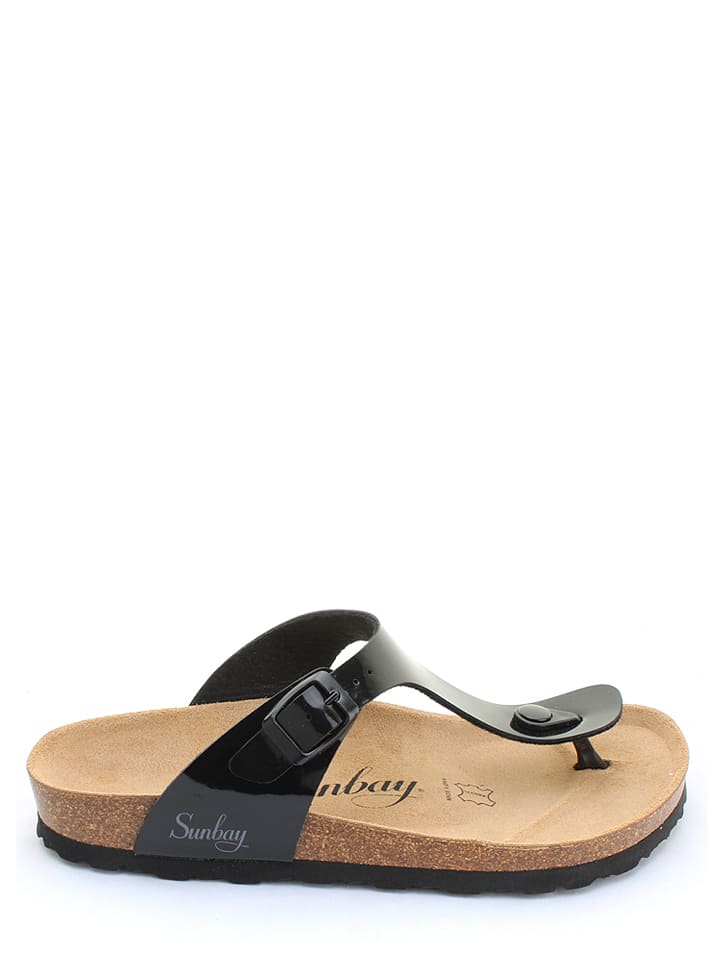 Sunbay Japonki "Camelia" w kolorze czarnym rozmiar: 36