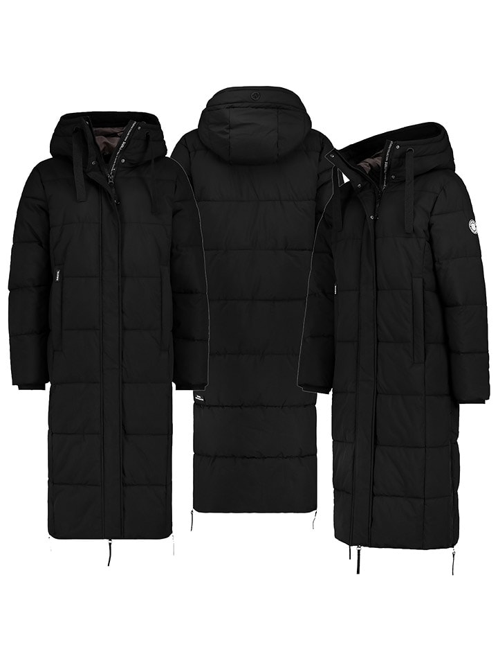 Sublevel Płaszcz pikowany w kolorze czarnym rozmiar: XL