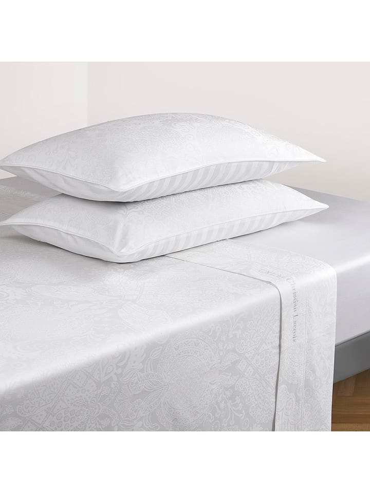 CXL by Christian Lacroix 4-częściowy zestaw satynowy w kolorze białym rozmiar: 230x270 cm