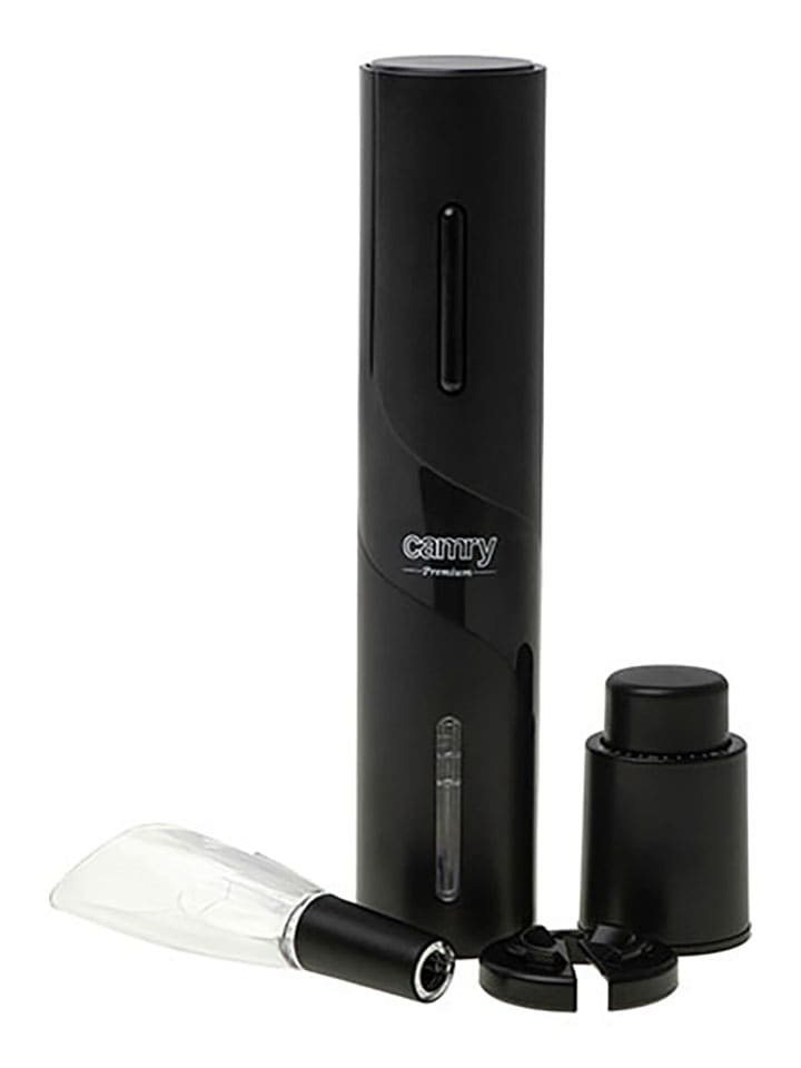 Adler Elektryczny otwieracz "CR 4510" w kolorze czarnym do wina rozmiar: onesize