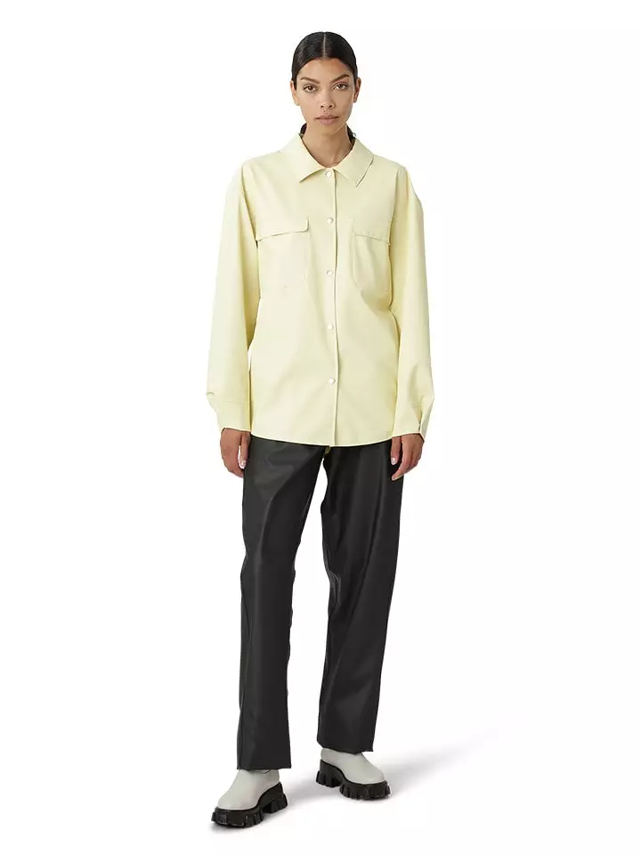 Ilse Jacobsen Kurtka przeciwdeszczowa w kolorze jasnożółtym rozmiar: 42