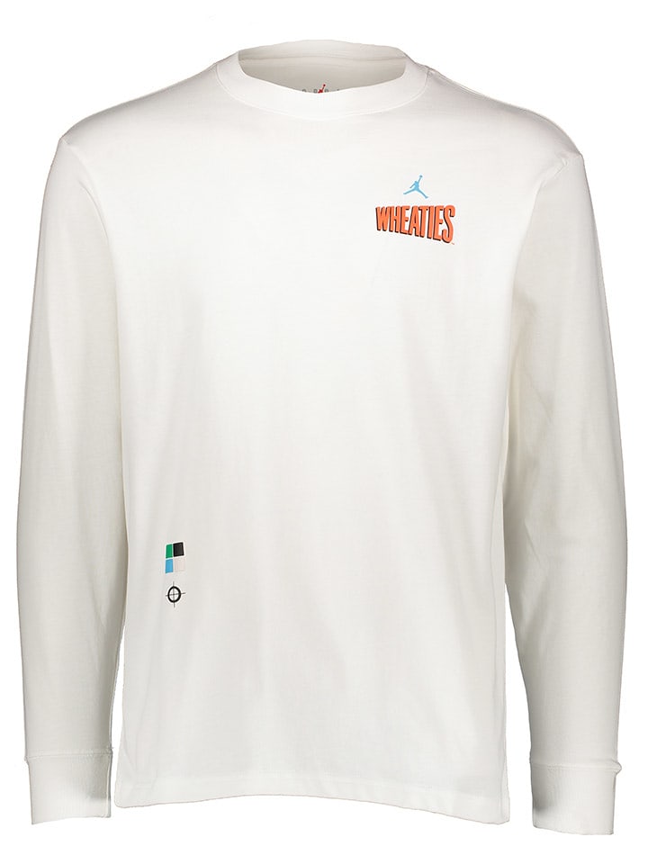 Air Jordan Bluza "Flight" w kolorze białym rozmiar: S