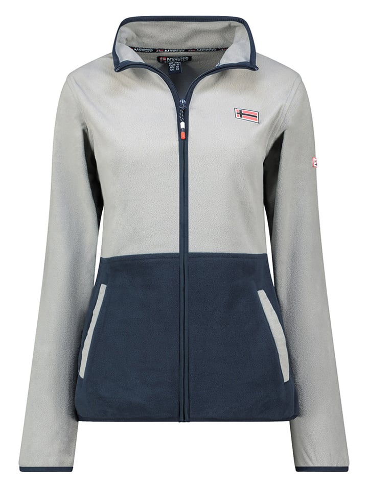 Geographical Norway Kurtka polarowa "Touki" w kolorze granatowo-szarym rozmiar: L