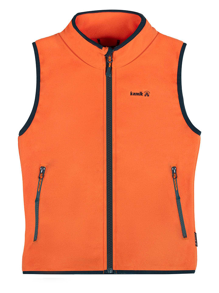 Kamik Kamizelka polarowa "Phoenix" w kolorze pomarańczowym rozmiar: 98