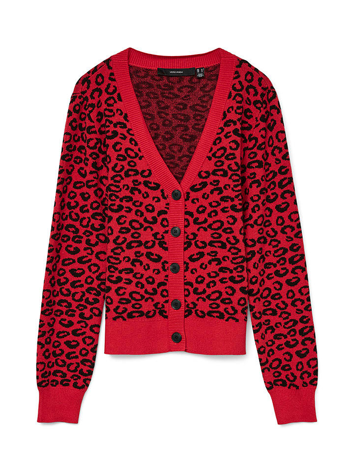 Vero Moda Kardigan w kolorze czerwonym rozmiar: S