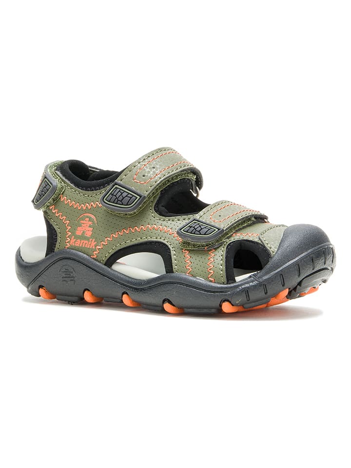 Kamik Półsandały "Seaturtle 2" w kolorze khaki rozmiar: 29