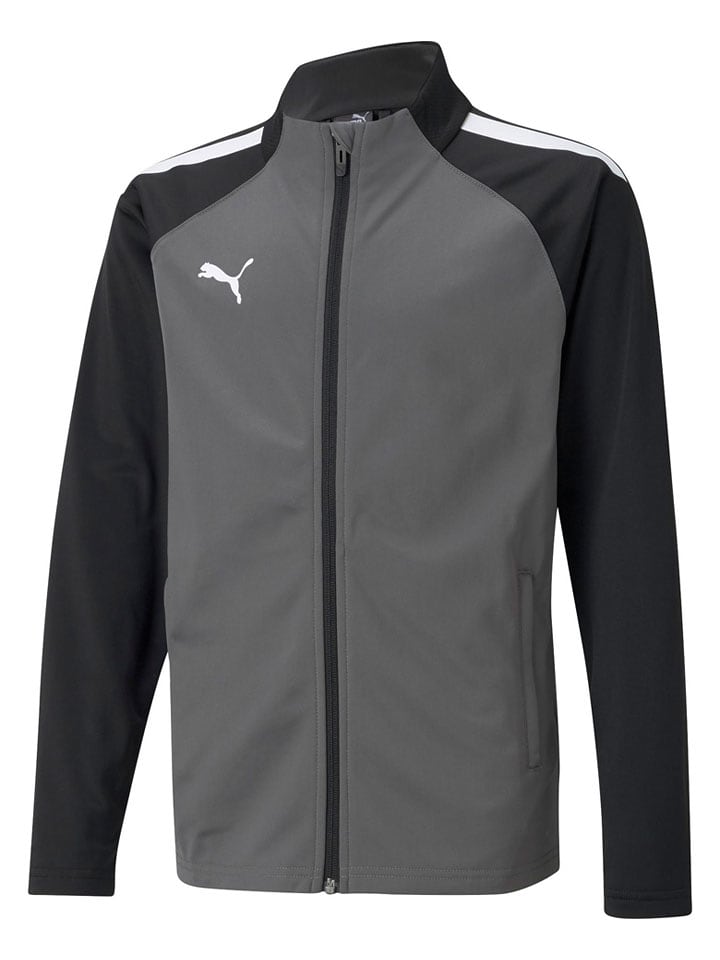 Puma Kurtka sportowa w kolorze szaro-czarnym rozmiar: 164