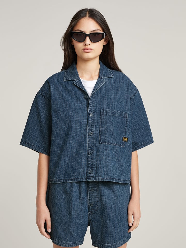 G-Star Koszula dżinsowa w kolorze granatowym rozmiar: XS