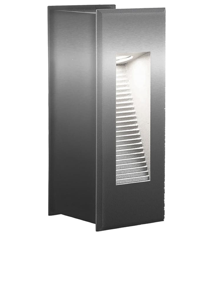 näve Lampa zewnętrzna LED w kolorze srebrnym - KEE A - 6,6 x 17,1 cm rozmiar: onesize