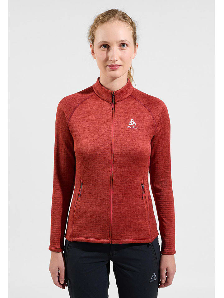 Odlo Kurtka polarowa "Tencia" w kolorze czerwonym rozmiar: L